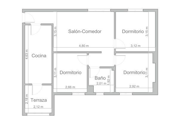 Planta de vivienda en Gran Canaria para mejoras energéticas